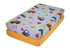 Everyday Kids 2 Pack Fitted Boys Crib Sheet, 100% Soft Breathable Microfiber Baby Sheet, Fits Standard Size Crib Mattress 28in x 52in, Nursery Sheet - Construction/Gold